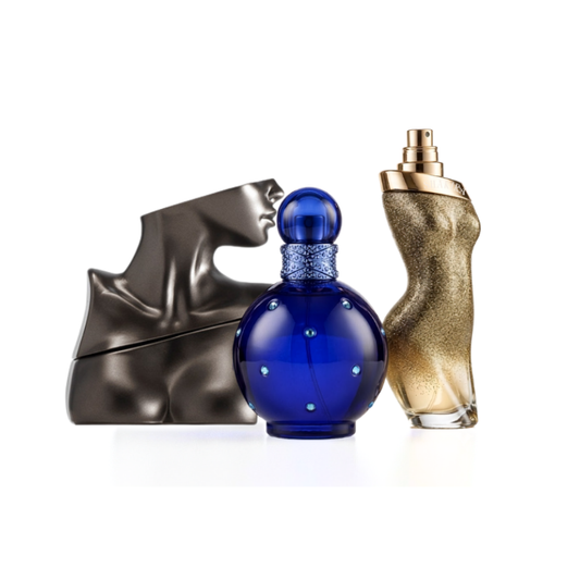 3er Parfüm-Set | Billie Eilish No2 Eau de Parfum Spray, Midnight Fantasy Eau de Parfum by Britney Spears, Dance Midnight Eau de Toilette by Shakira-100ml