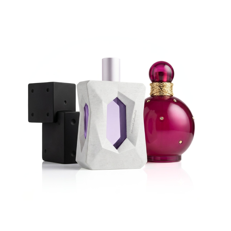 3er Parfüm-Set |Billie Eilish Your Turn II Eau de Parfum Spray, God Is A Woman Eau de Parfum by Ariana Grande, Fantasy Intense Eau de Parfum by Britney Spears-100ml