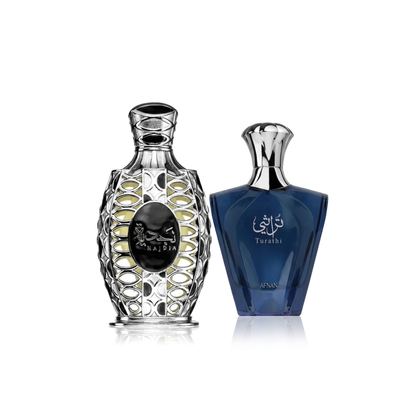 2er Parfüm-Set | Afnan Turathi Blue + Lattafa Najdia 100ml
