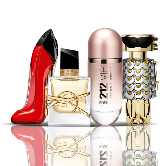 4er Parfüm-Set | Very Good Girl + Libre + 212 VIP Rose + Fame 100 ml