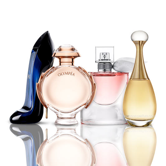 4er Parfüm-Set | Good Girl + Olympea + La Vie Est Belle + J'Adore 100 ml