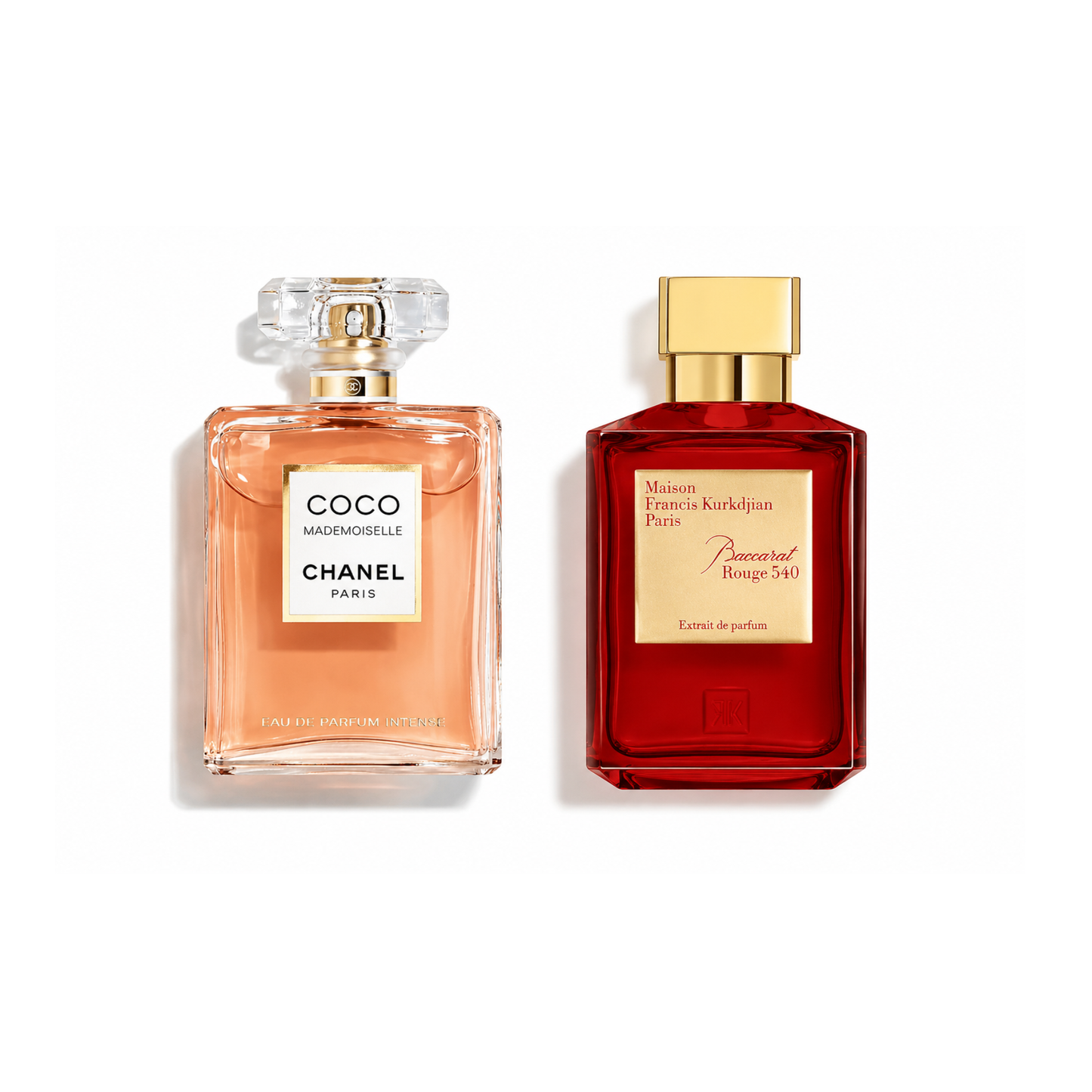 2er Parfüm-Set | Chanel Coco Mademoiselle + Maison Francis Kurkdjian Baccarat Rouge 540 100 ml