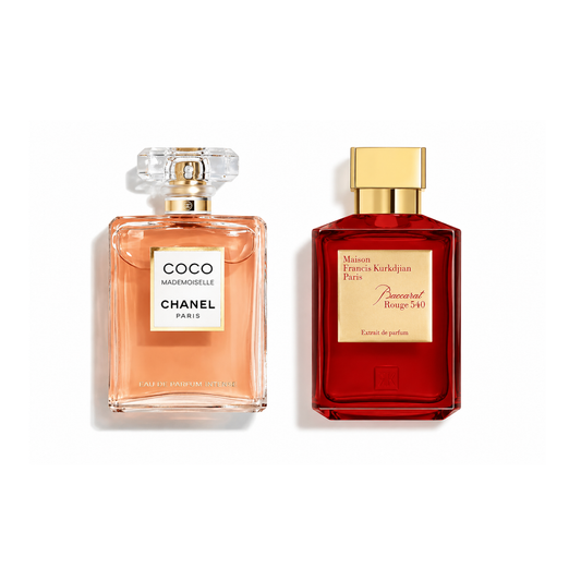 2er Parfüm-Set | Chanel Coco Mademoiselle + Maison Francis Kurkdjian Baccarat Rouge 540 100 ml