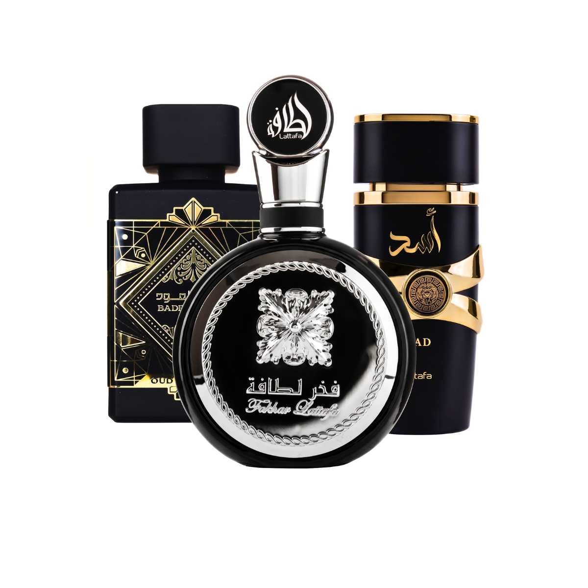 3er Parfüm-Set | Club de Nuit Intense Man + Oud for Glory + Khamrah 100 ml