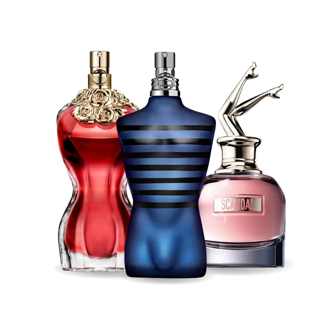 3er Parfüm-Set | LA BELLE, ULTRA MALE, Gaultier SCANDAL 100 ml