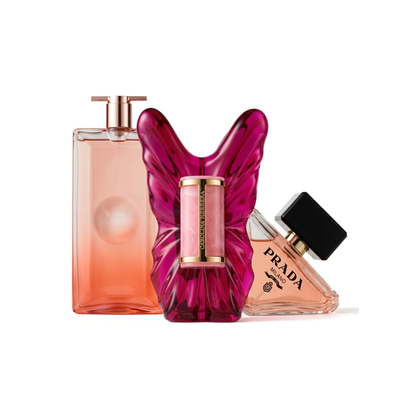 3er Parfüm-Set | Idôle von Lancôme, Carolina Herrera La Bomba, Prada Prada PARADOXE 100 ml
