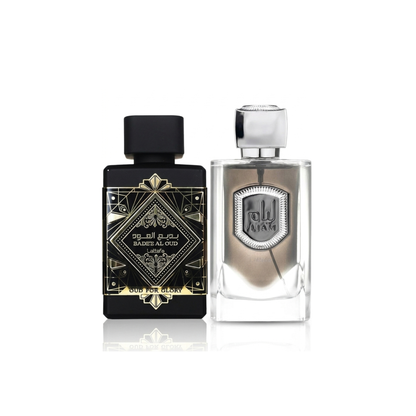 2er Parfüm-Set | Lattafa Bade’e Al Oud Oud for Glory + Lattafa Liam Grey 100ml