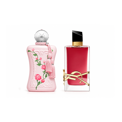 2er Parfüm-Set | Libre Berry Crush Yves Saint Laurent Eau de Parfum  + Parfums de Marly Delina 100 ml