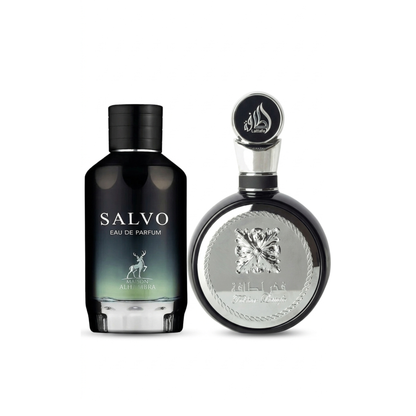 2er Parfüm-Set | Maison Alhambra Salvo + Lattafa Fakhar Black 100ml