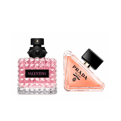 2er Parfüm-Set | Prada Paradoxe + Valentino Donna Born in Roma 100 ml