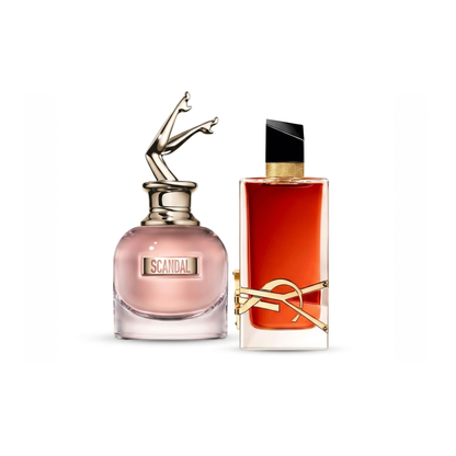 2er Parfüm-Set | Scandal Eau de Parfum+yves saint laurent libre berry crush für Damen eau de parfum 100ml