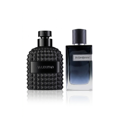 2er Parfüm-Set |  Yves Saint Laurent Y Eau de Parfum + Valentino Uomo Born in Roma Intense(Kopie)