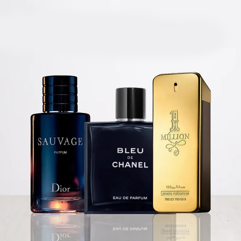 3er Parfüm-Set | Sauvage Dior + One Million + Bleu de Chanel 100 ml
