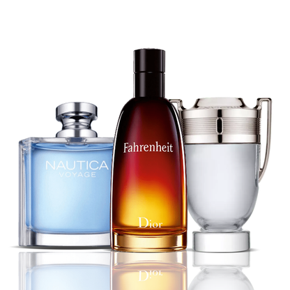 3er Parfüm-Set | Nautica + Fahrenheit + Invictus 100 ml