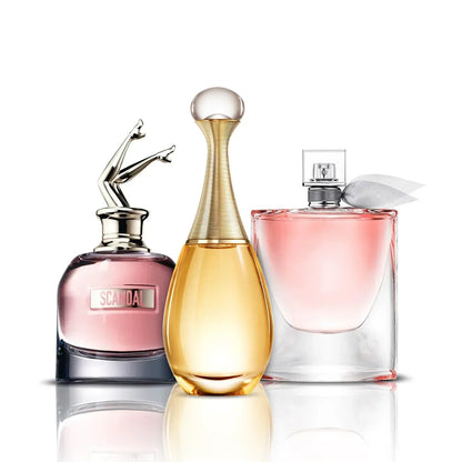 3er Parfüm-Set | Scandal, J'adore und La Vie Est Belle (100 ml)
